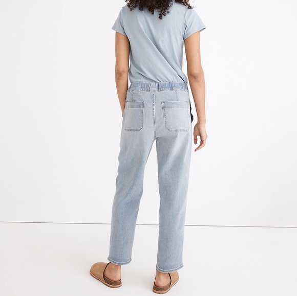 Madewell Pullon Pant in Lisford Wash - Picture 2 of 9